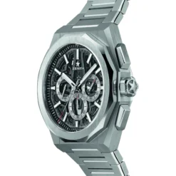 Zenith Defy Skyline Chronograph Skeleton Black Dial Watch, 42mm