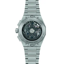 Zenith Defy Skyline Chronograph Skeleton Black Dial Watch, 42mm