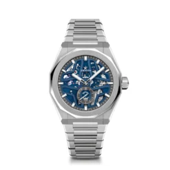 Zenith DEFY SKYLINE Watch Blue Dial Steel Bracelet, 41mm